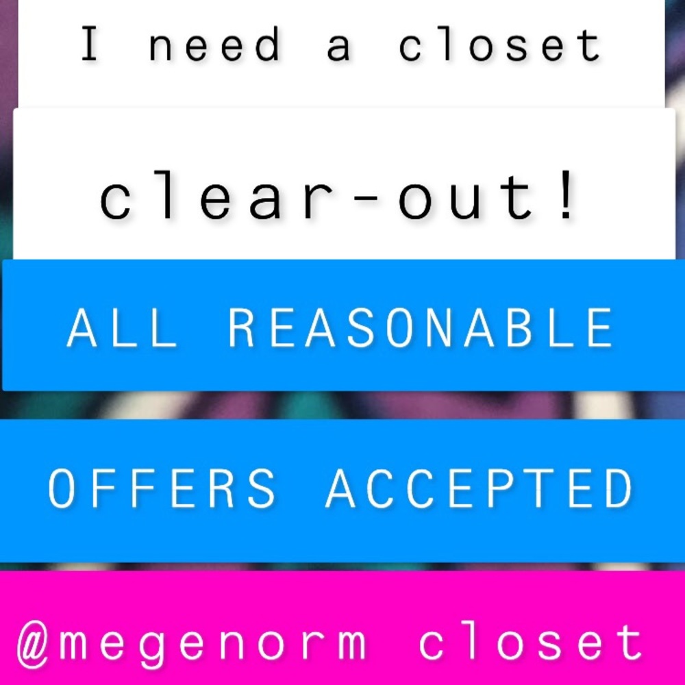 ⚠️CLOSET CLEAR-OUT⚠️